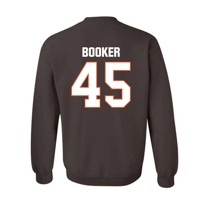 BGSU - NCAA Football : Bam Booker - Classic Shersey Crewneck Sweatshirt-1