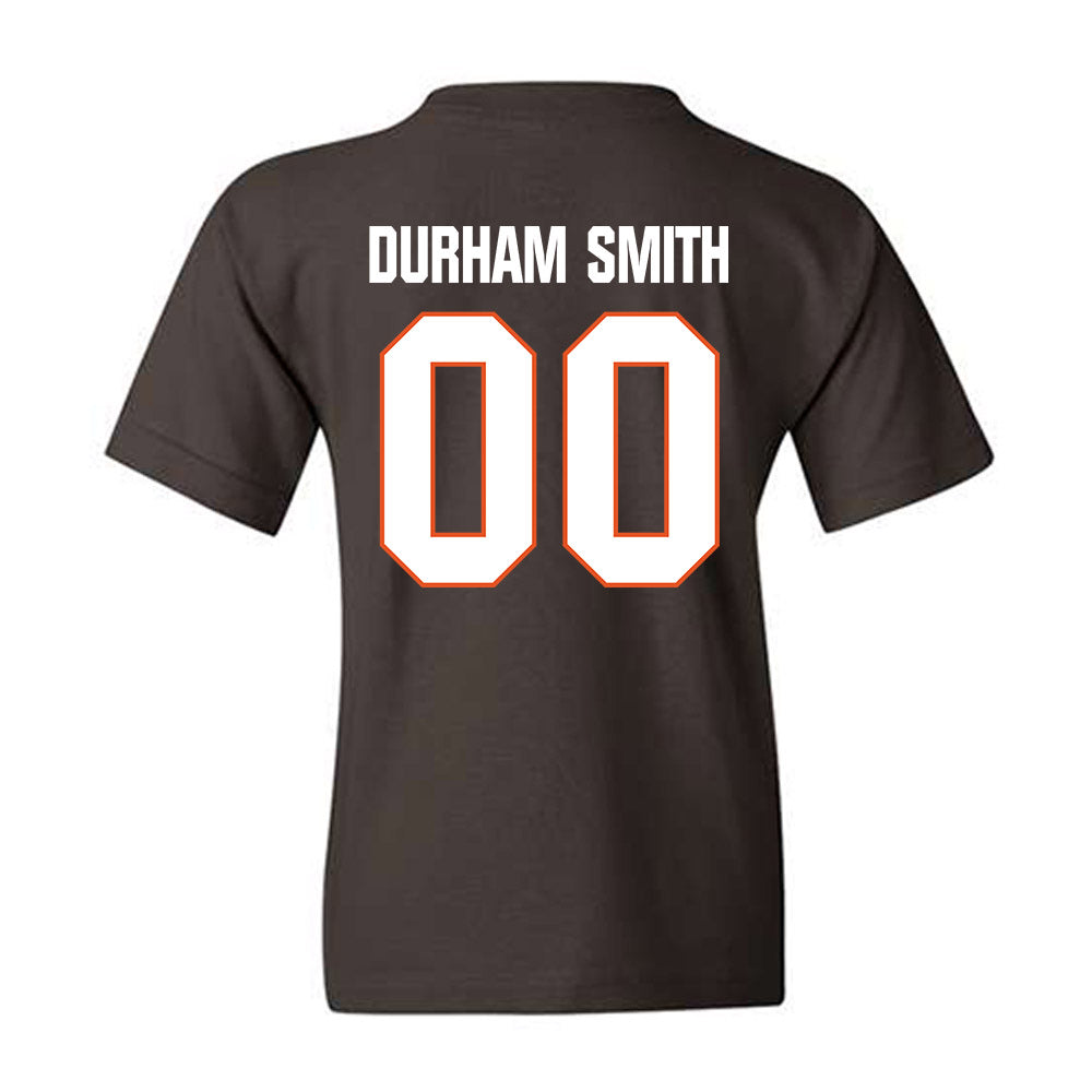 BGSU - NCAA Football : Elijah Durham Smith - Classic Shersey Youth T-Shirt-1