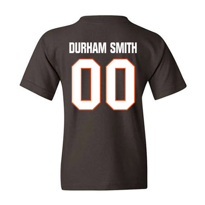 BGSU - NCAA Football : Elijah Durham Smith - Classic Shersey Youth T-Shirt-1