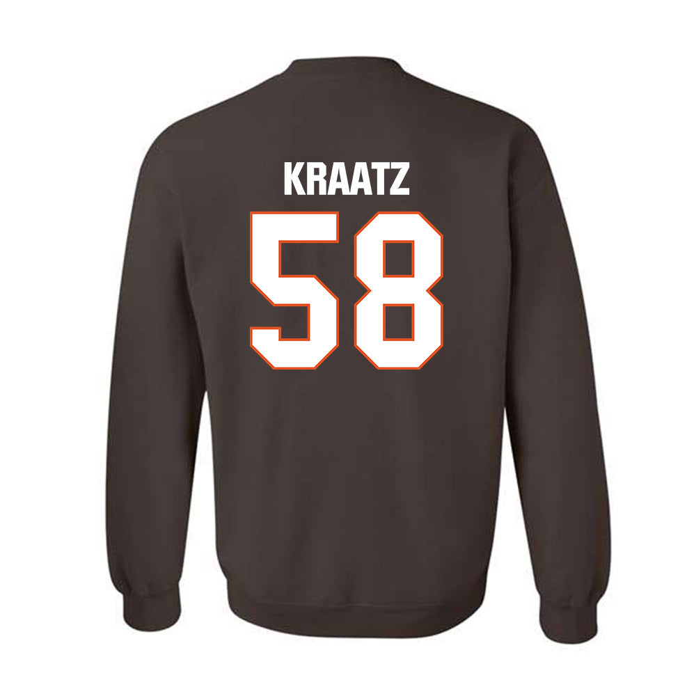 BGSU - NCAA Football : Ethan Kraatz - Classic Shersey Crewneck Sweatshirt-1