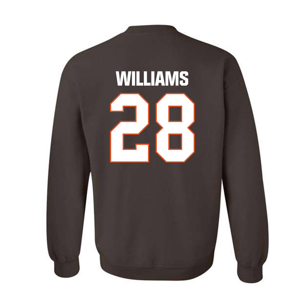 BGSU - NCAA Football : Chris Williams - Classic Shersey Crewneck Sweatshirt-1