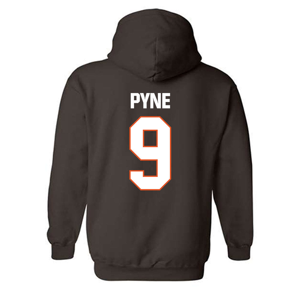 BGSU - NCAA Football : Drew Pyne - Classic Shersey Hooded Sweatshirt-1