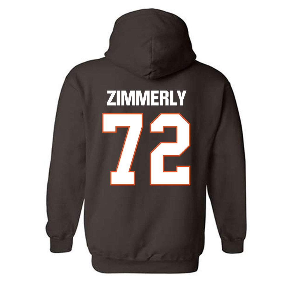 BGSU - NCAA Football : Cade Zimmerly - Classic Shersey Hooded Sweatshirt-1
