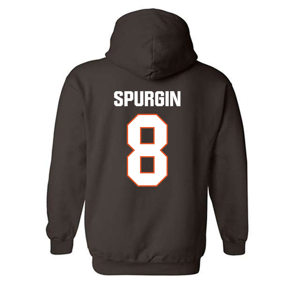 BGSU - NCAA Men's Basketball : Greg Spurgin - Classic Shersey Hooded Sweatshirt-1