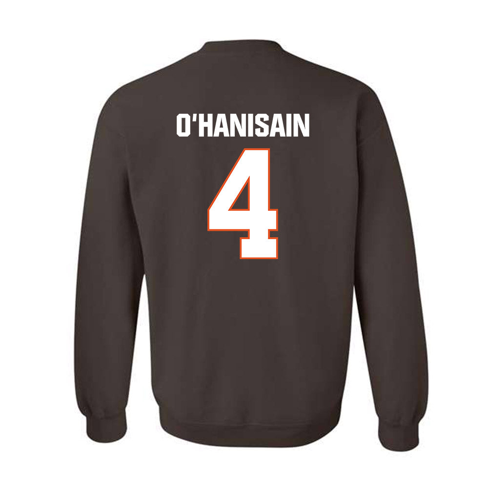 BGSU - NCAA Men's Ice Hockey : Nick O'Hanisain - Classic Shersey Crewneck Sweatshirt-1