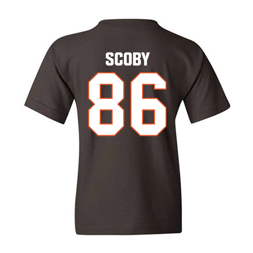 BGSU - NCAA Football : Jeremiah Scoby - Classic Shersey Youth T-Shirt-1