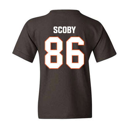 BGSU - NCAA Football : Jeremiah Scoby - Classic Shersey Youth T-Shirt-1