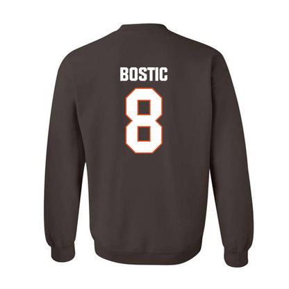 BGSU - NCAA Football : JayQuan Bostic - Classic Shersey Crewneck Sweatshirt-1