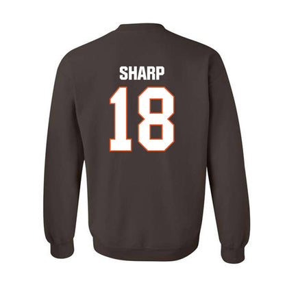 BGSU - NCAA Football : Winn Sharp - Classic Shersey Crewneck Sweatshirt-1