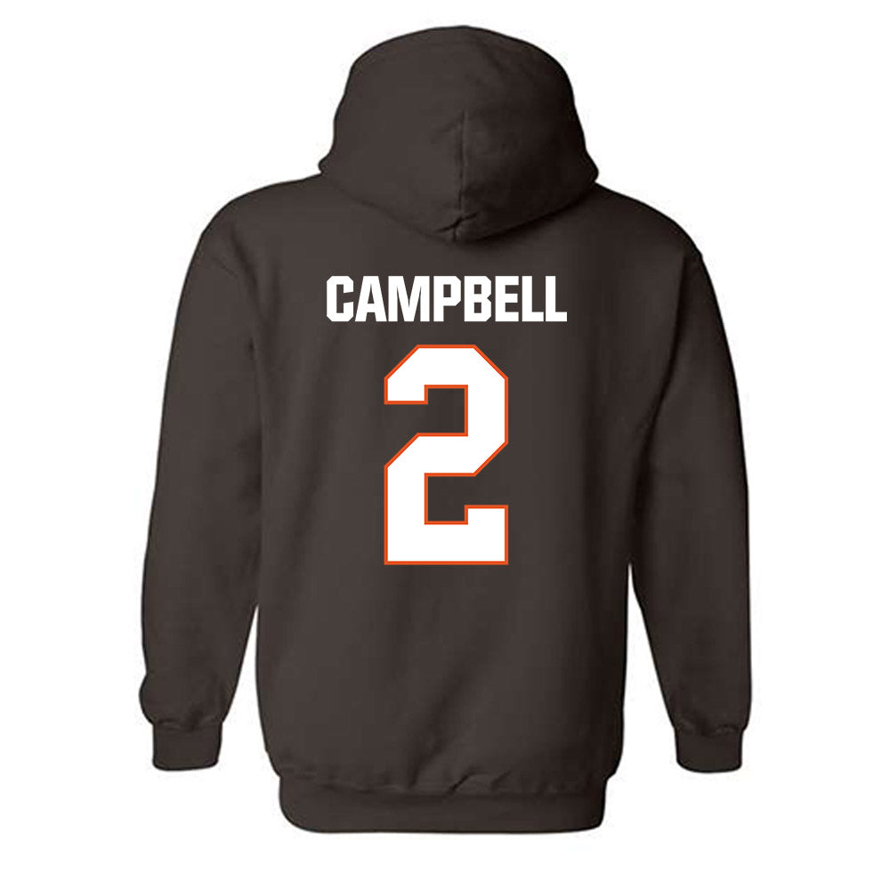 BGSU - NCAA Men's Basketball : Javontae Campbell - Classic Shersey Hooded Sweatshirt-1