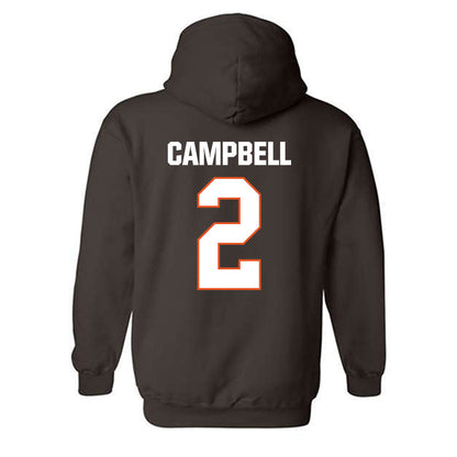 BGSU - NCAA Men's Basketball : Javontae Campbell - Classic Shersey Hooded Sweatshirt-1