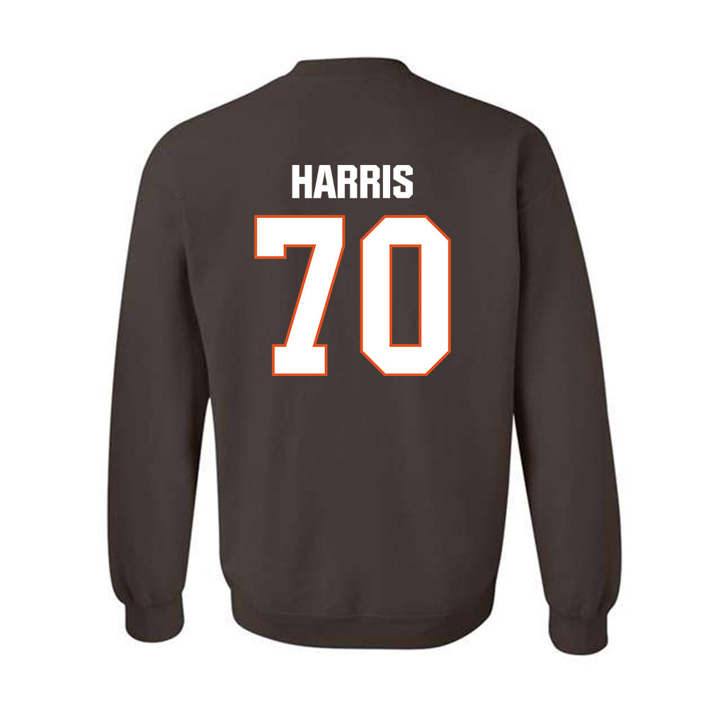 BGSU - NCAA Football : Alexander Harris - Classic Shersey Crewneck Sweatshirt-1