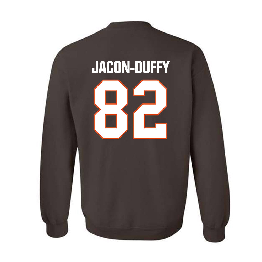 BGSU - NCAA Football : Eli Jacon-Duffy - Classic Shersey Crewneck Sweatshirt-1