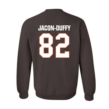 BGSU - NCAA Football : Eli Jacon-Duffy - Classic Shersey Crewneck Sweatshirt-1
