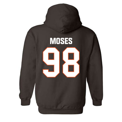 BGSU - NCAA Football : Malik moses - Classic Shersey Hooded Sweatshirt-1