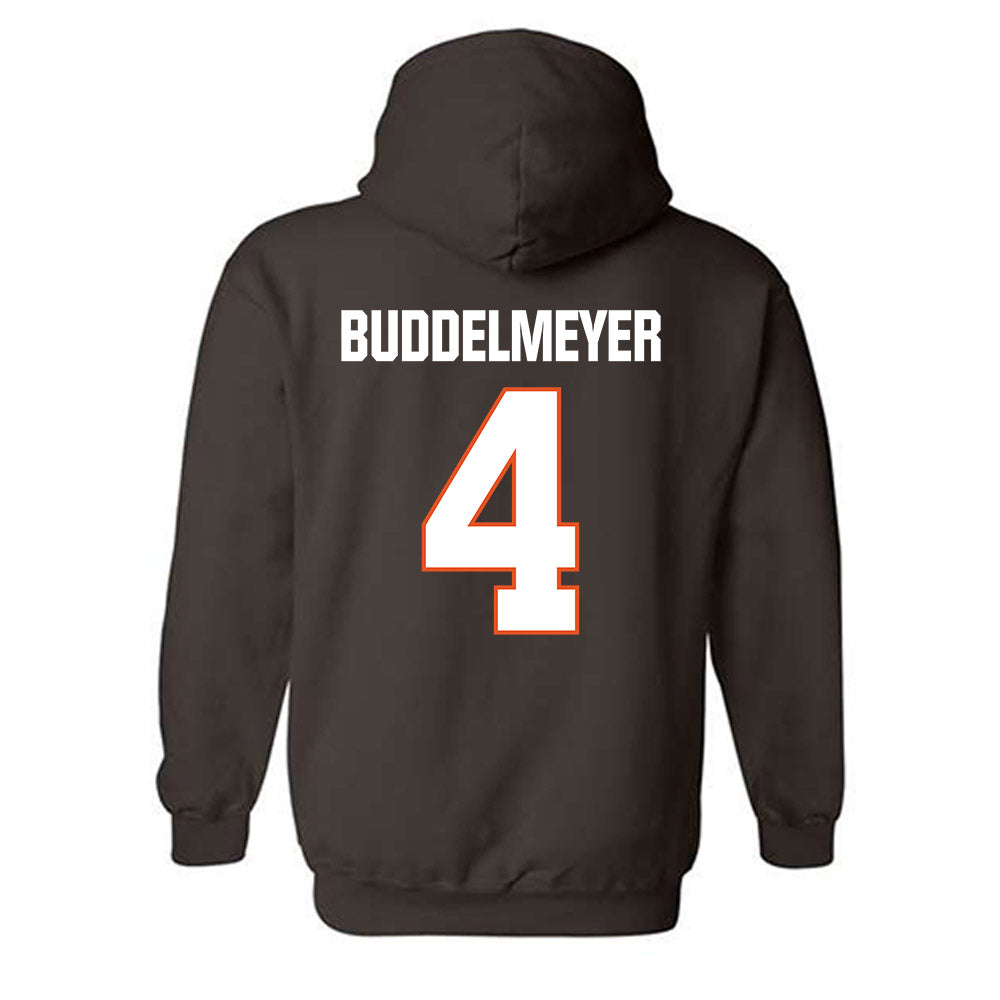 BGSU - NCAA Women's Volleyball : Ava Buddelmeyer - Classic Shersey Hooded Sweatshirt-1