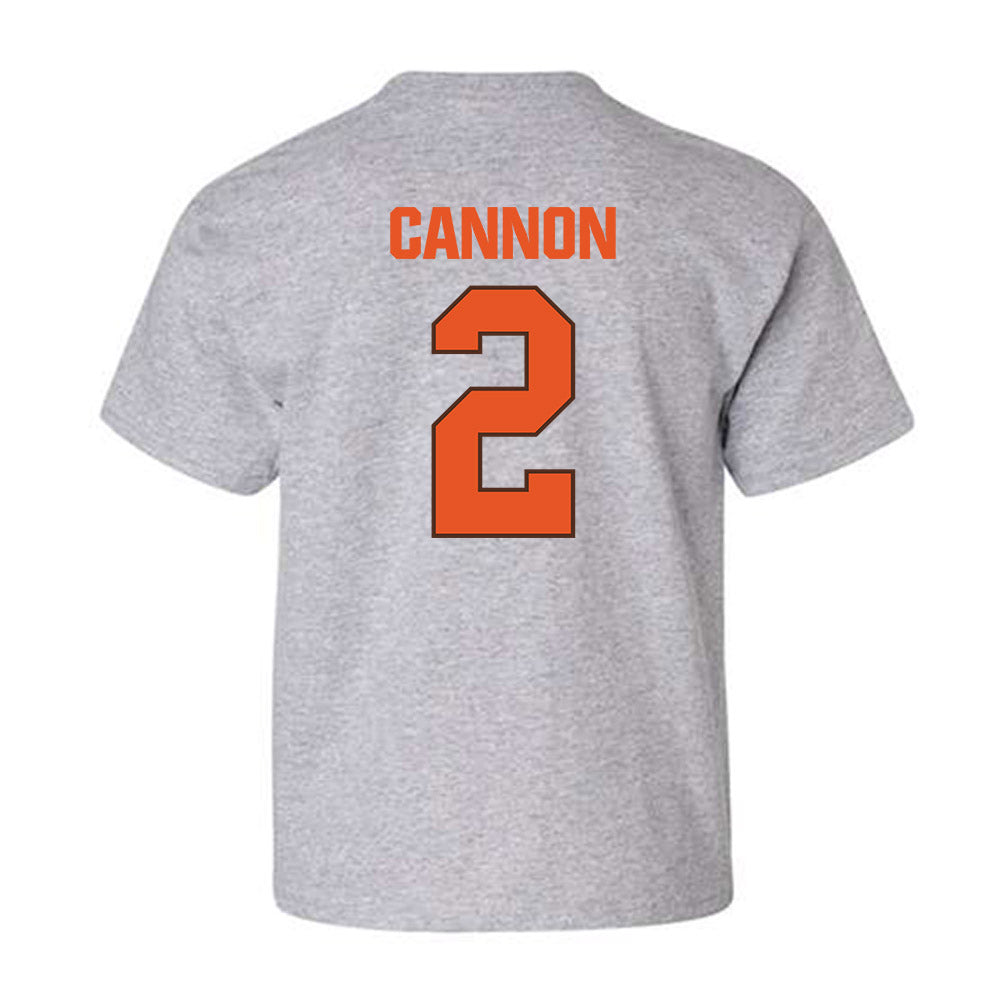 BGSU - NCAA Football : MJ Cannon - Classic Shersey Youth T-Shirt-1
