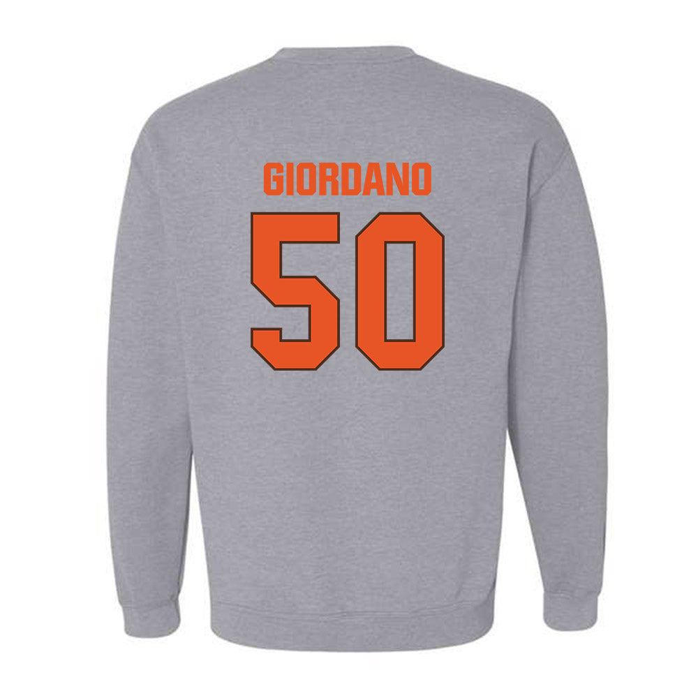 BGSU - NCAA Football : Vincent Giordano - Classic Shersey Crewneck Sweatshirt-1