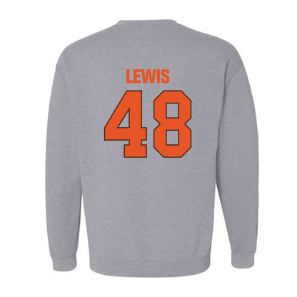 BGSU - NCAA Football : Quentin Lewis - Classic Shersey Crewneck Sweatshirt-1