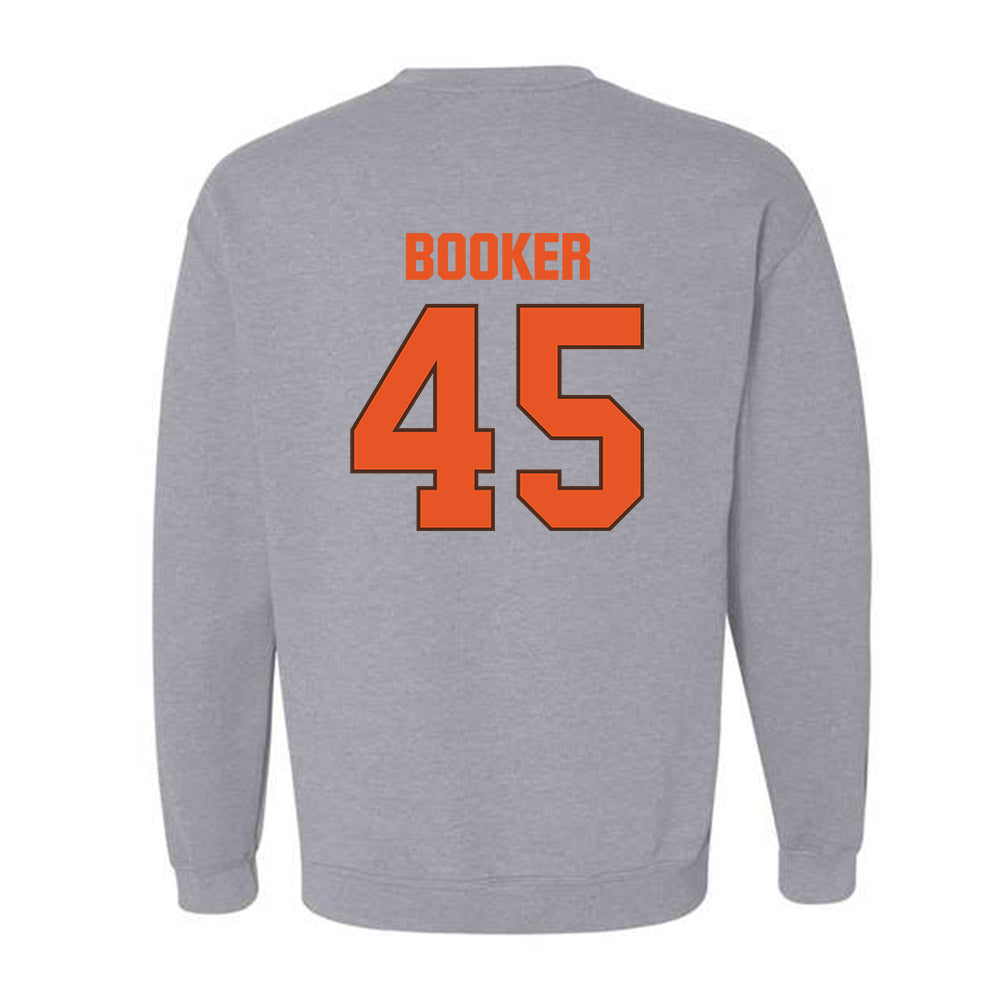 BGSU - NCAA Football : Bam Booker - Classic Shersey Crewneck Sweatshirt-1