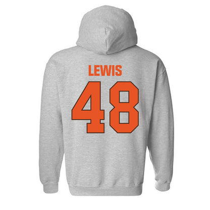 BGSU - NCAA Football : Quentin Lewis - Classic Shersey Hooded Sweatshirt-1
