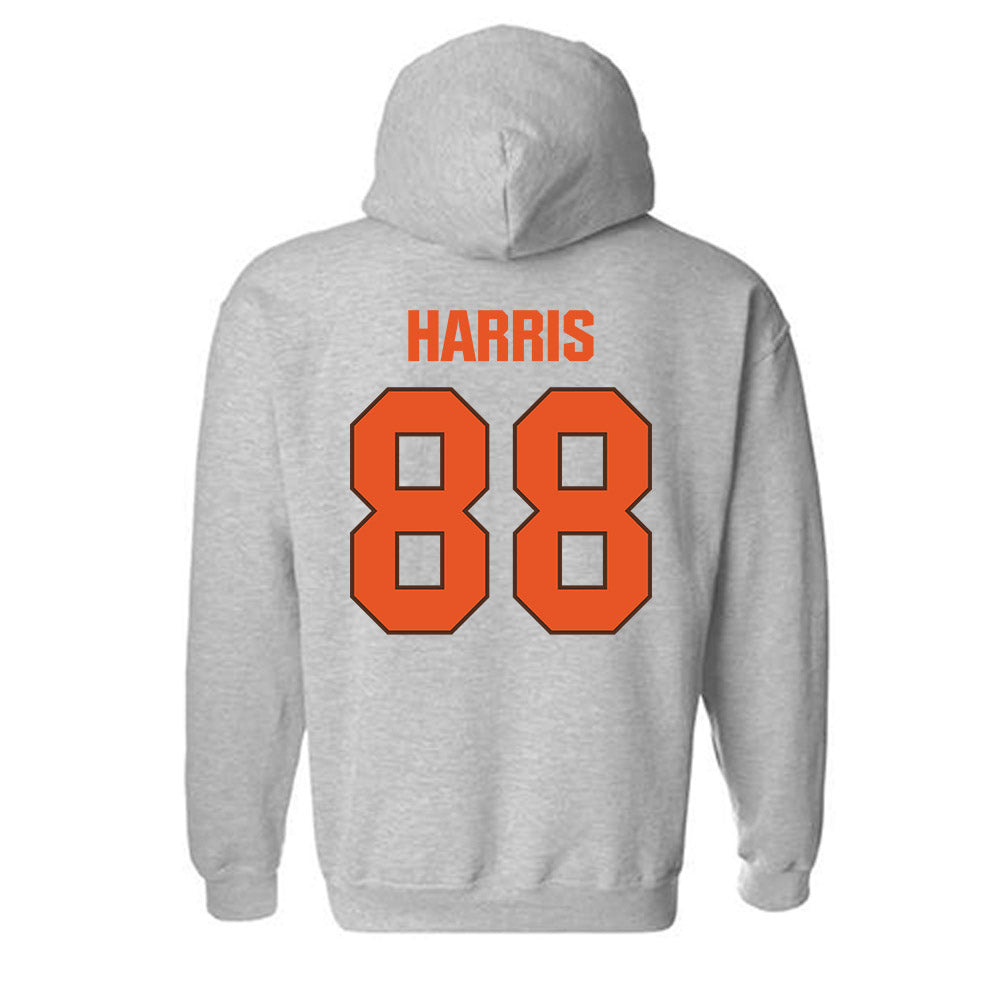 BGSU - NCAA Football : Jacob Harris - Classic Shersey Hooded Sweatshirt-1
