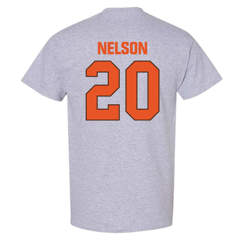 BGSU - NCAA Football : TJ Nelson - Classic Shersey T-Shirt-1