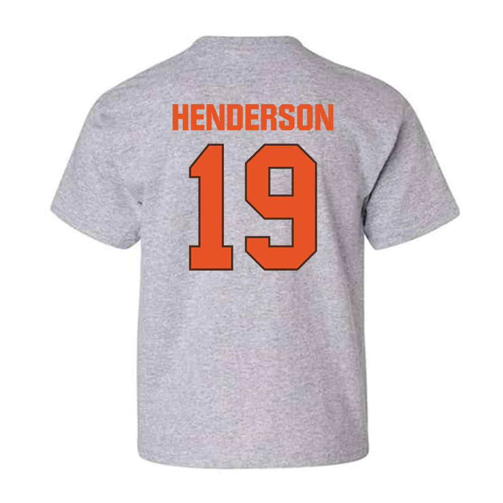 BGSU - NCAA Football : John Henderson - Classic Shersey Youth T-Shirt-1