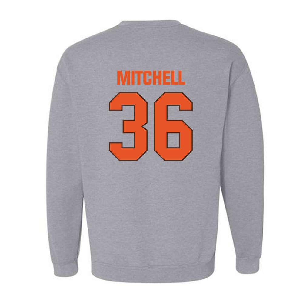 BGSU - NCAA Football : Jabari Mitchell - Classic Shersey Crewneck Sweatshirt-1