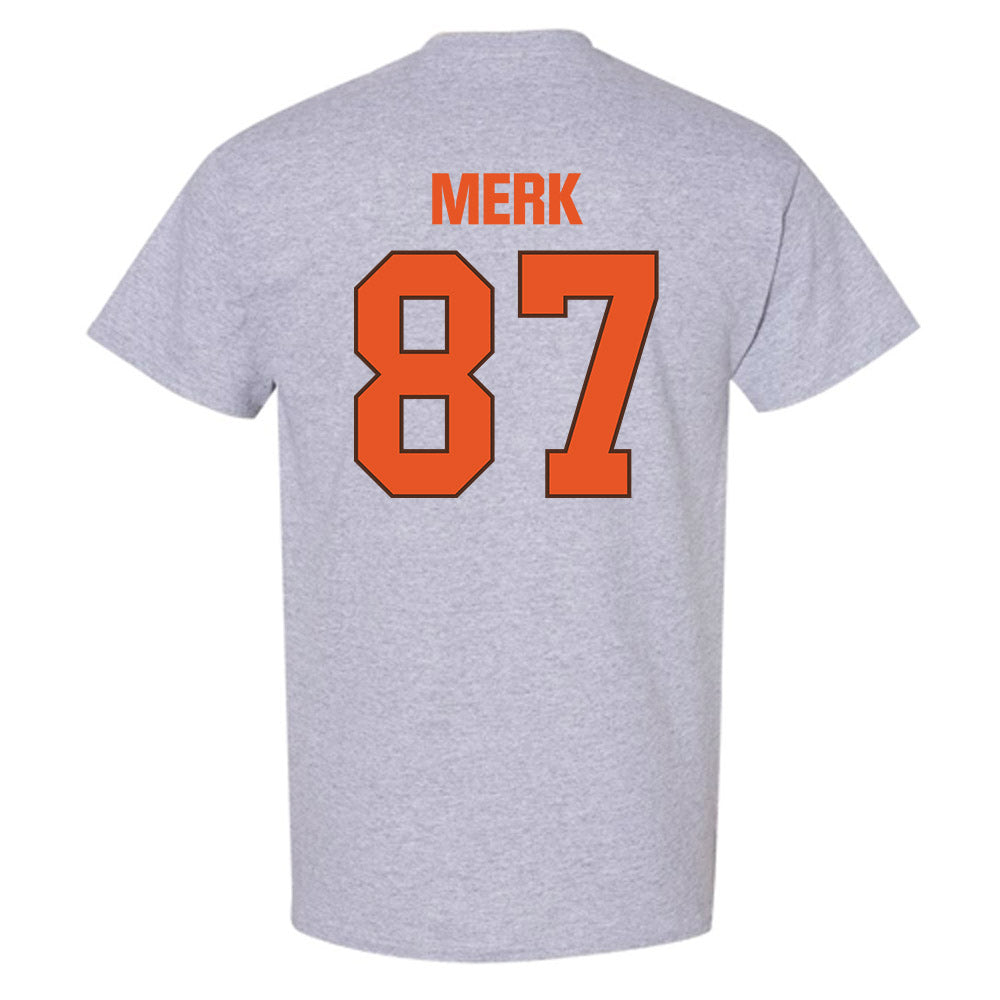 BGSU - NCAA Football : Jared Merk - Classic Shersey T-Shirt-1