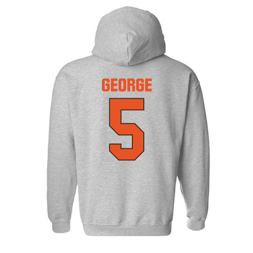 BGSU - NCAA Football : Eriq George - Classic Shersey Hooded Sweatshirt-1