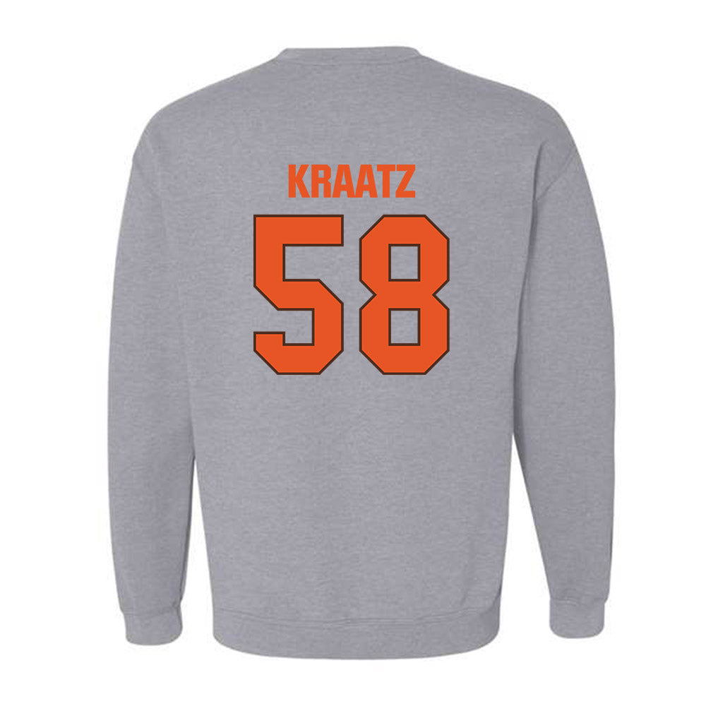 BGSU - NCAA Football : Ethan Kraatz - Classic Shersey Crewneck Sweatshirt-1