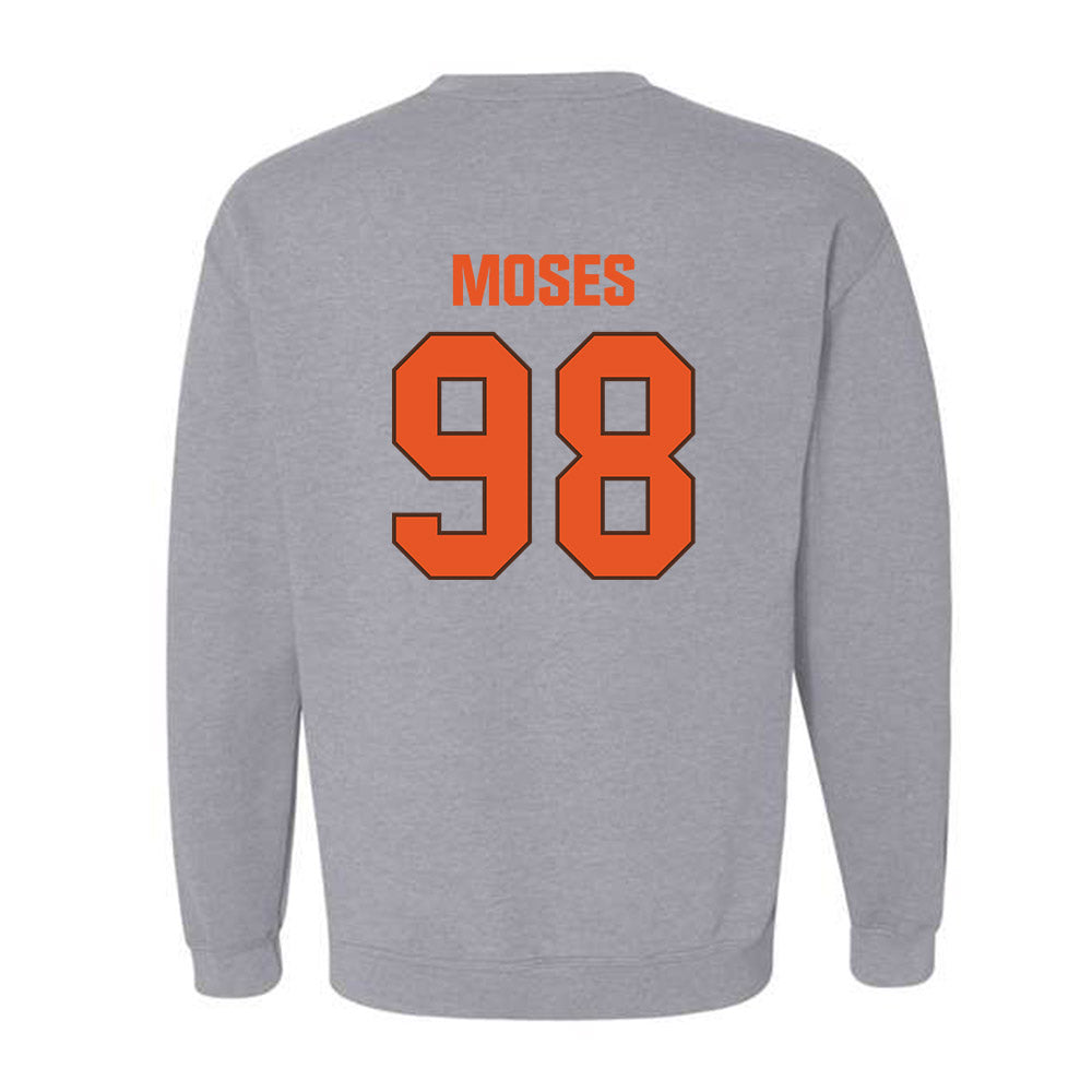 BGSU - NCAA Football : Malik moses - Classic Shersey Crewneck Sweatshirt-1