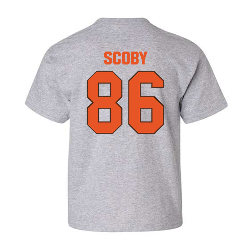 BGSU - NCAA Football : Jeremiah Scoby - Classic Shersey Youth T-Shirt-1