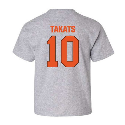 BGSU - NCAA Baseball : TJ Takats - Classic Shersey Youth T-Shirt-1