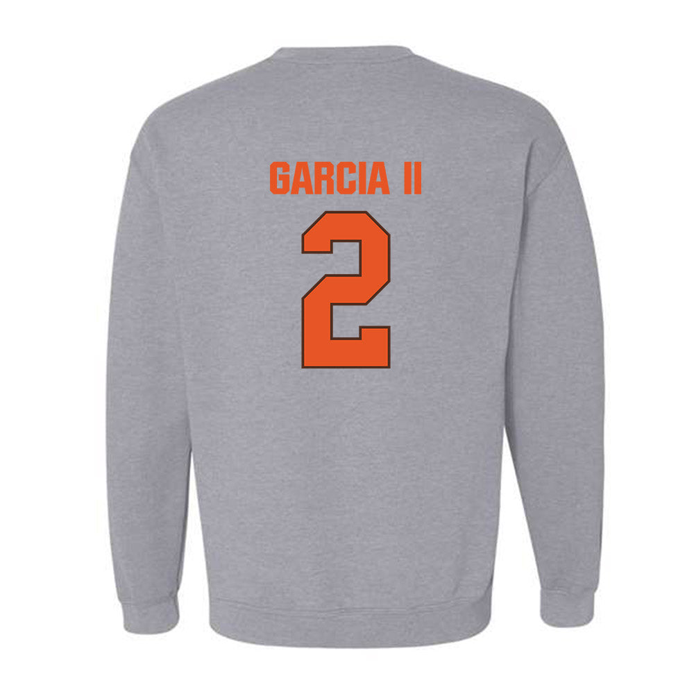 BGSU - NCAA Football : RJ Garcia II - Classic Shersey Crewneck Sweatshirt-1