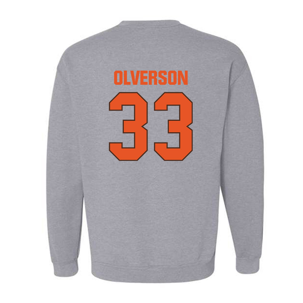 BGSU - NCAA Football : Jaimion Olverson - Classic Shersey Crewneck Sweatshirt-1