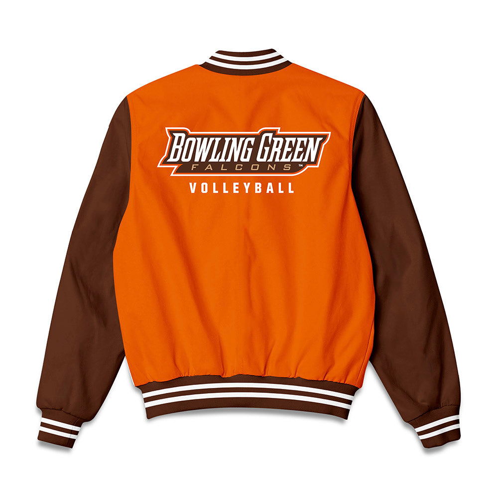 BGSU - NCAA Women's Volleyball : Ava Buddelmeyer - Bomber Jacket-1