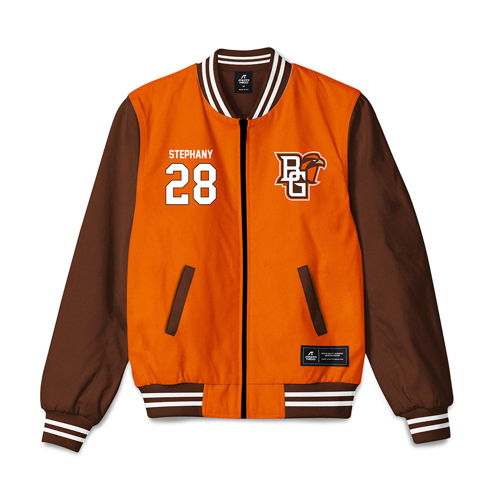 BGSU - NCAA Softball : Reghan Stephany - Bomber Jacket-0