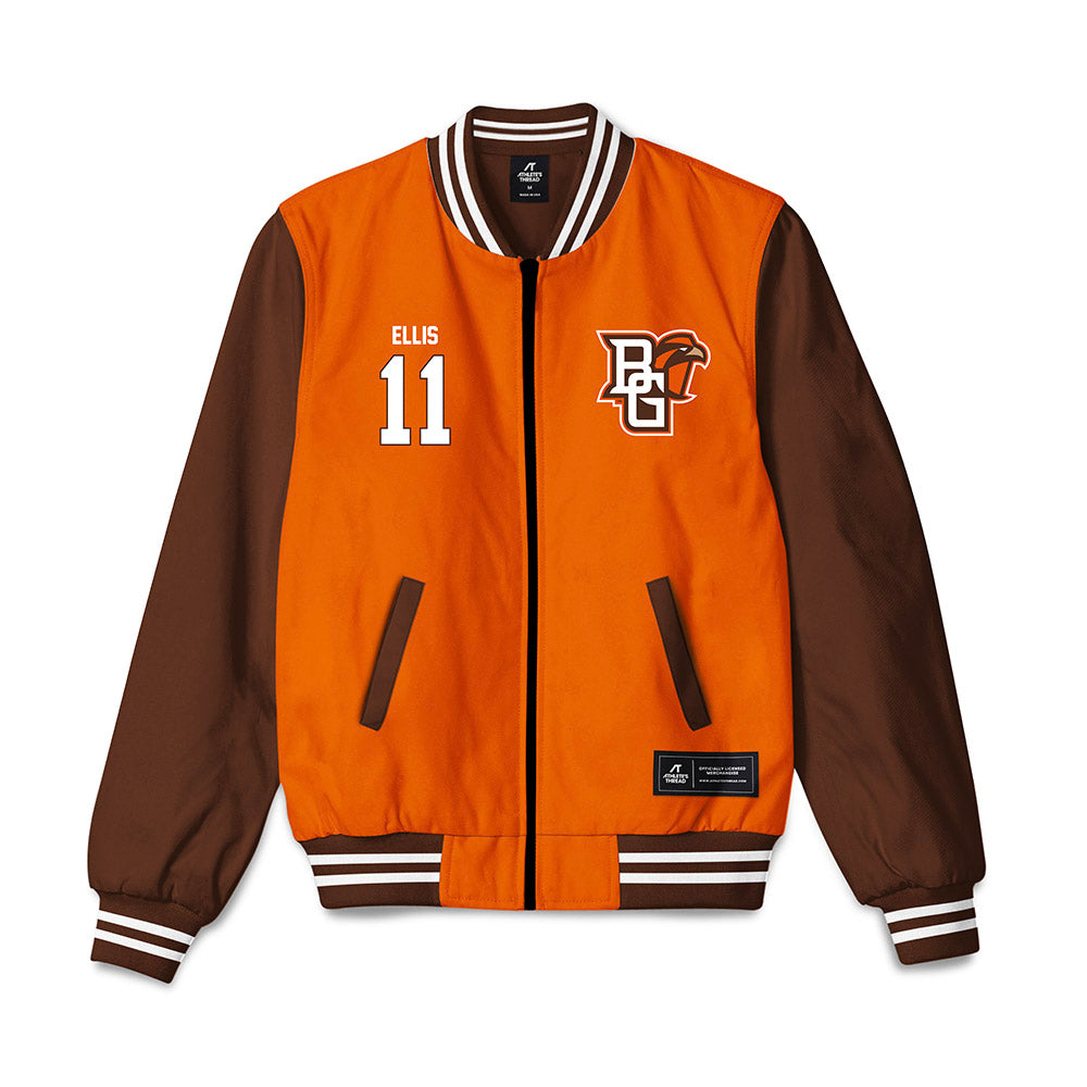 BGSU - NCAA Women's Basketball : Taya Ellis - Bomber Jacket-0