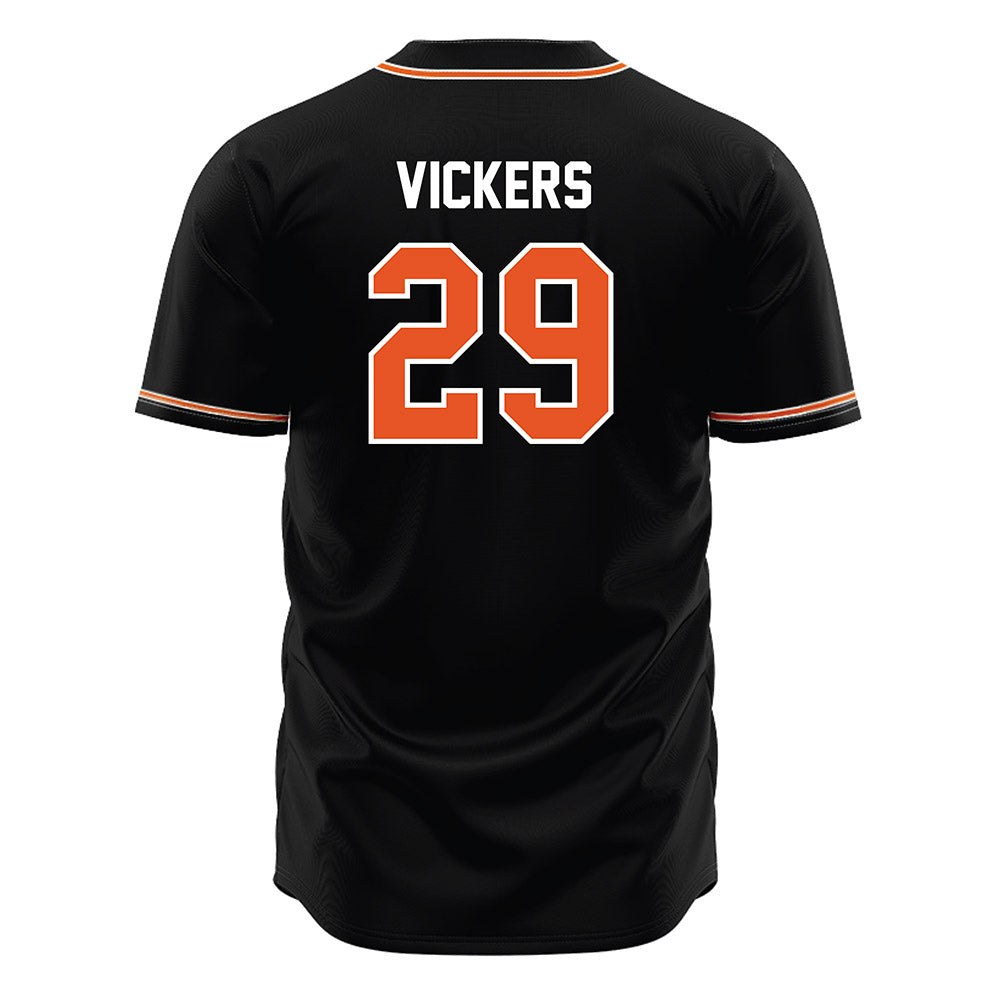 BGSU - NCAA Baseball : lance vickers - Black Jersey-1