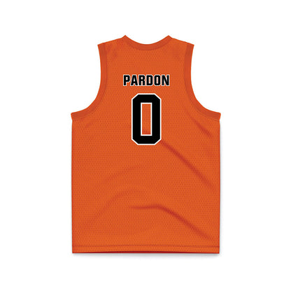 BGSU - NCAA Men's Basketball : Jaxon Pardon - Orange Basketball Jersey-1