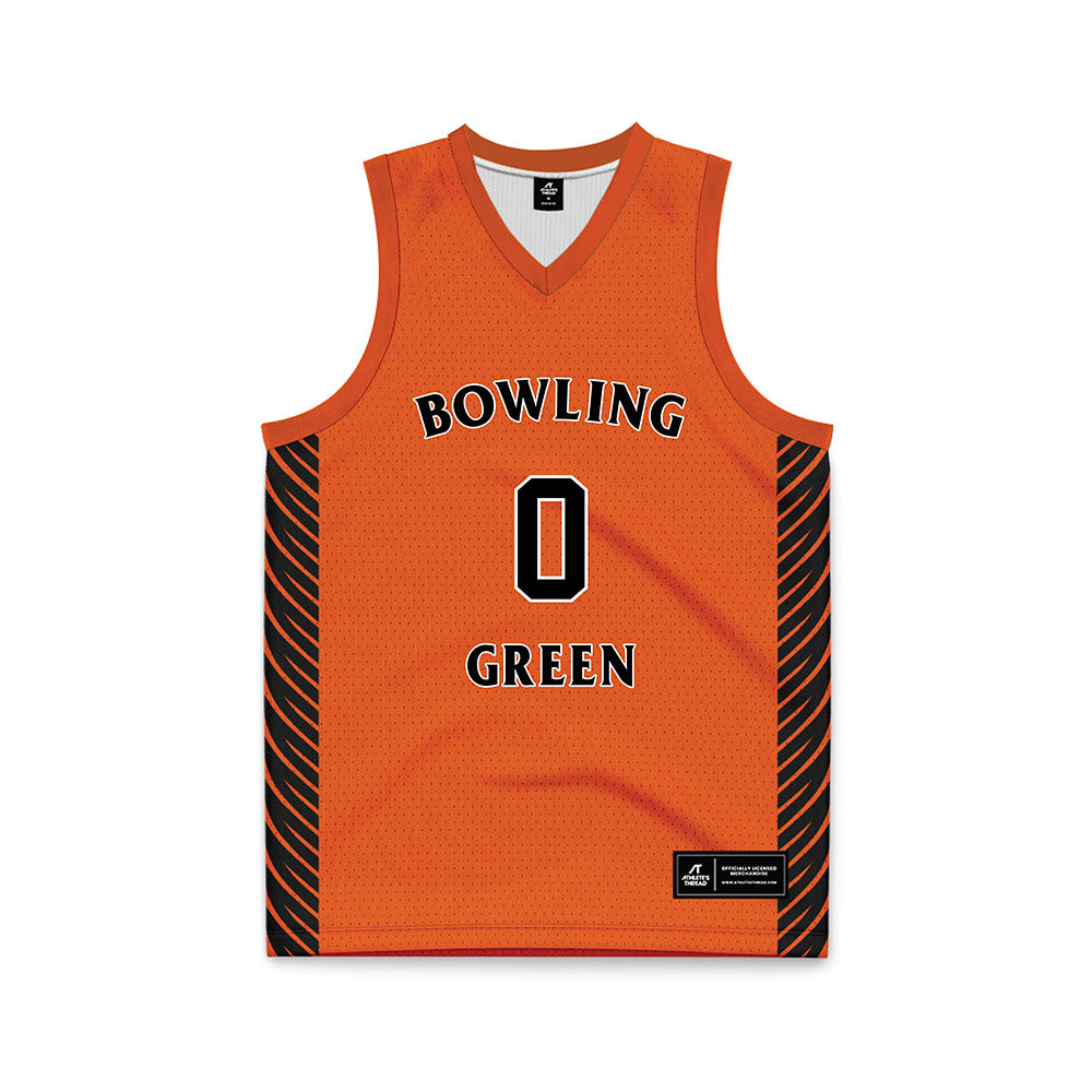 BGSU - NCAA Men's Basketball : Jaxon Pardon - Orange Basketball Jersey-0