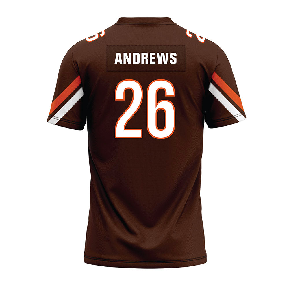 BGSU - NCAA Football : Josira Andrews - Premium Football Jersey-1