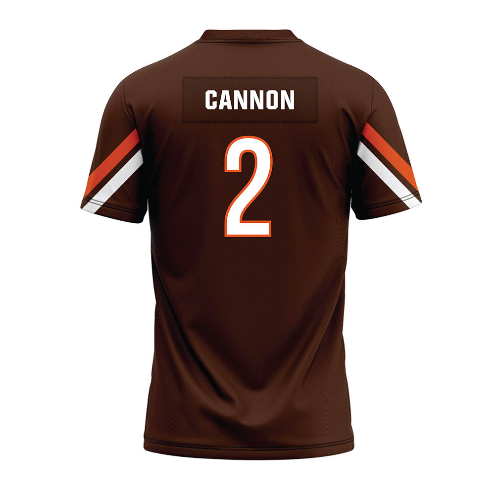 BGSU - NCAA Football : MJ Cannon - Premium Football Jersey-1