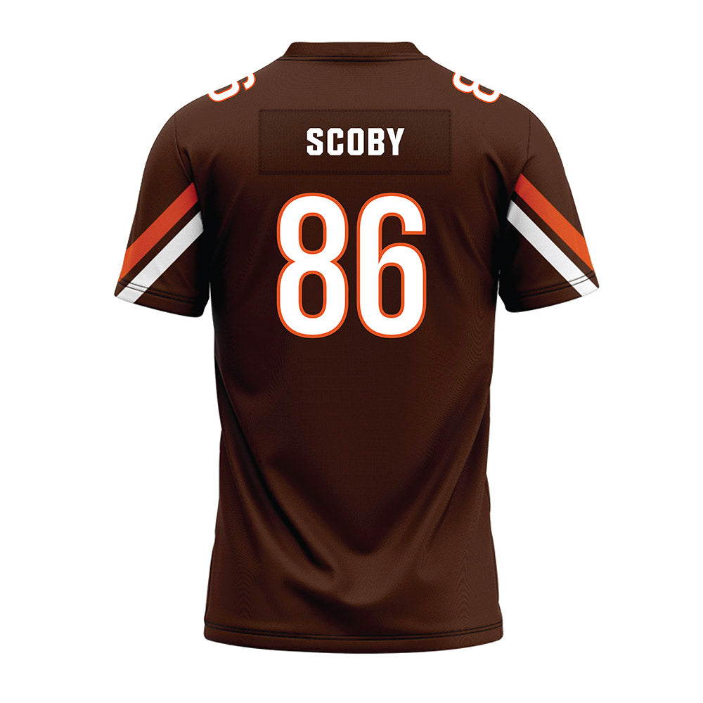 BGSU - NCAA Football : Jeremiah Scoby - Premium Football Jersey-1