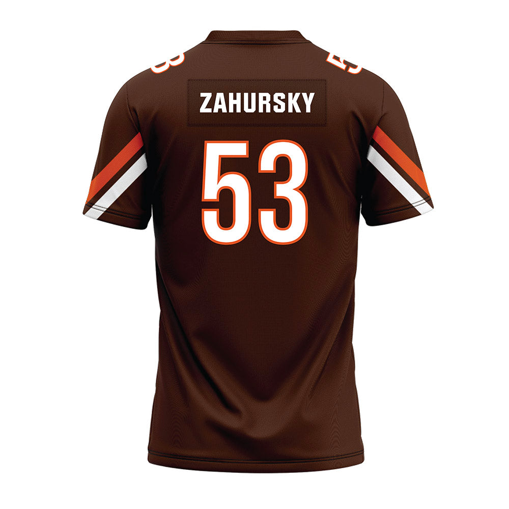BGSU - NCAA Football : Masyn zahursky - Premium Football Jersey-1