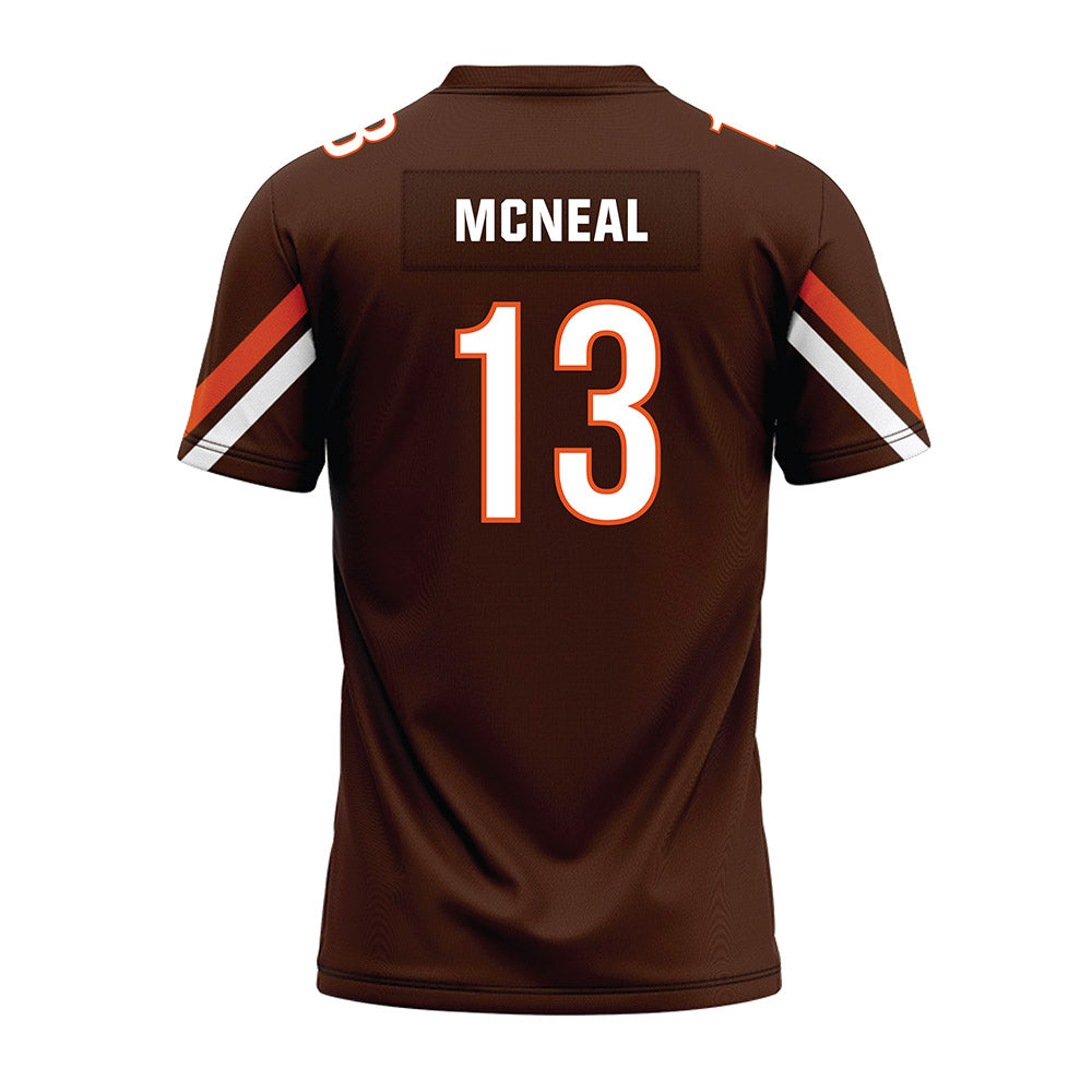 BGSU - NCAA Football : Cynceir Mcneal - Premium Football Jersey-1