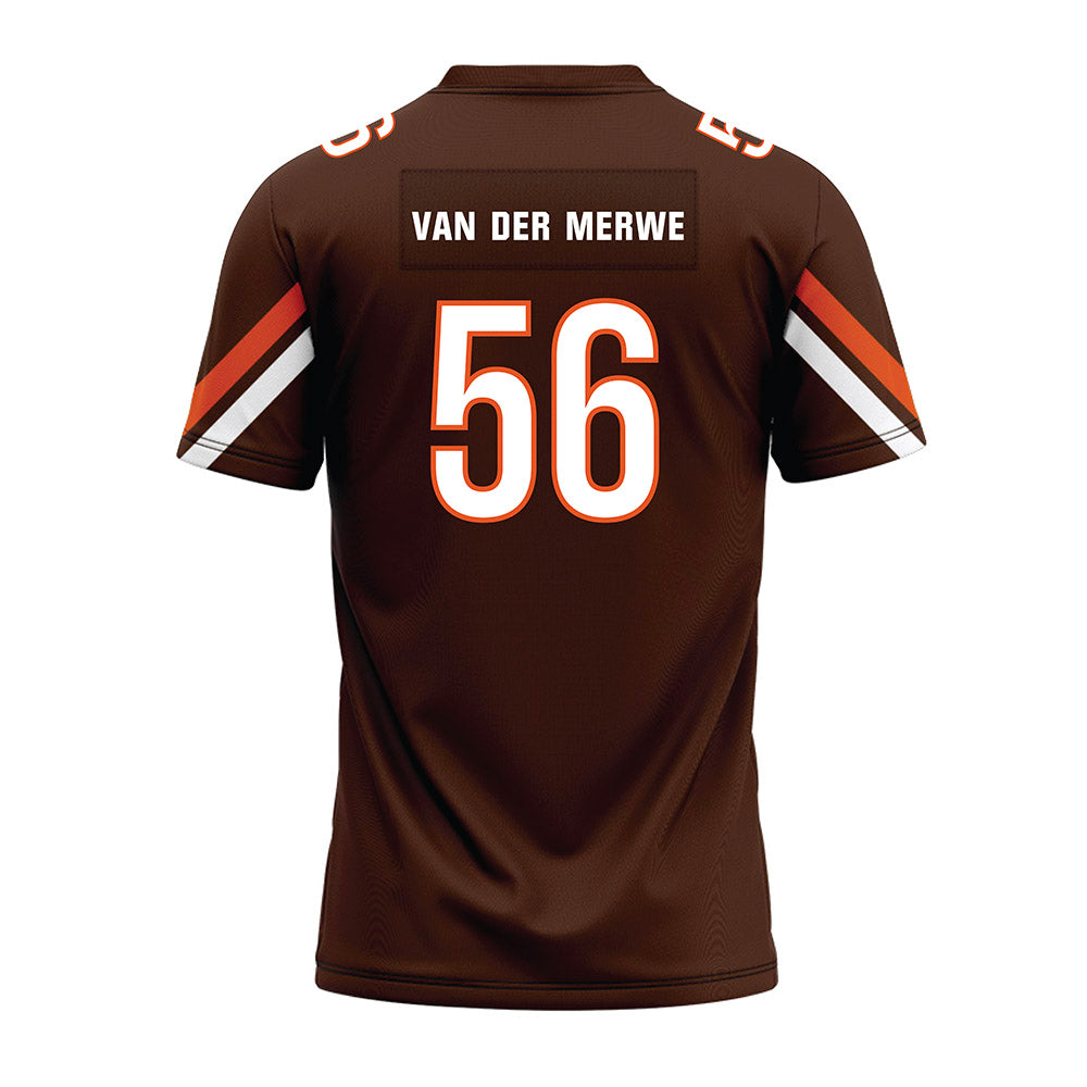 BGSU - NCAA Football : Ian Van Der Merwe - Premium Football Jersey-1