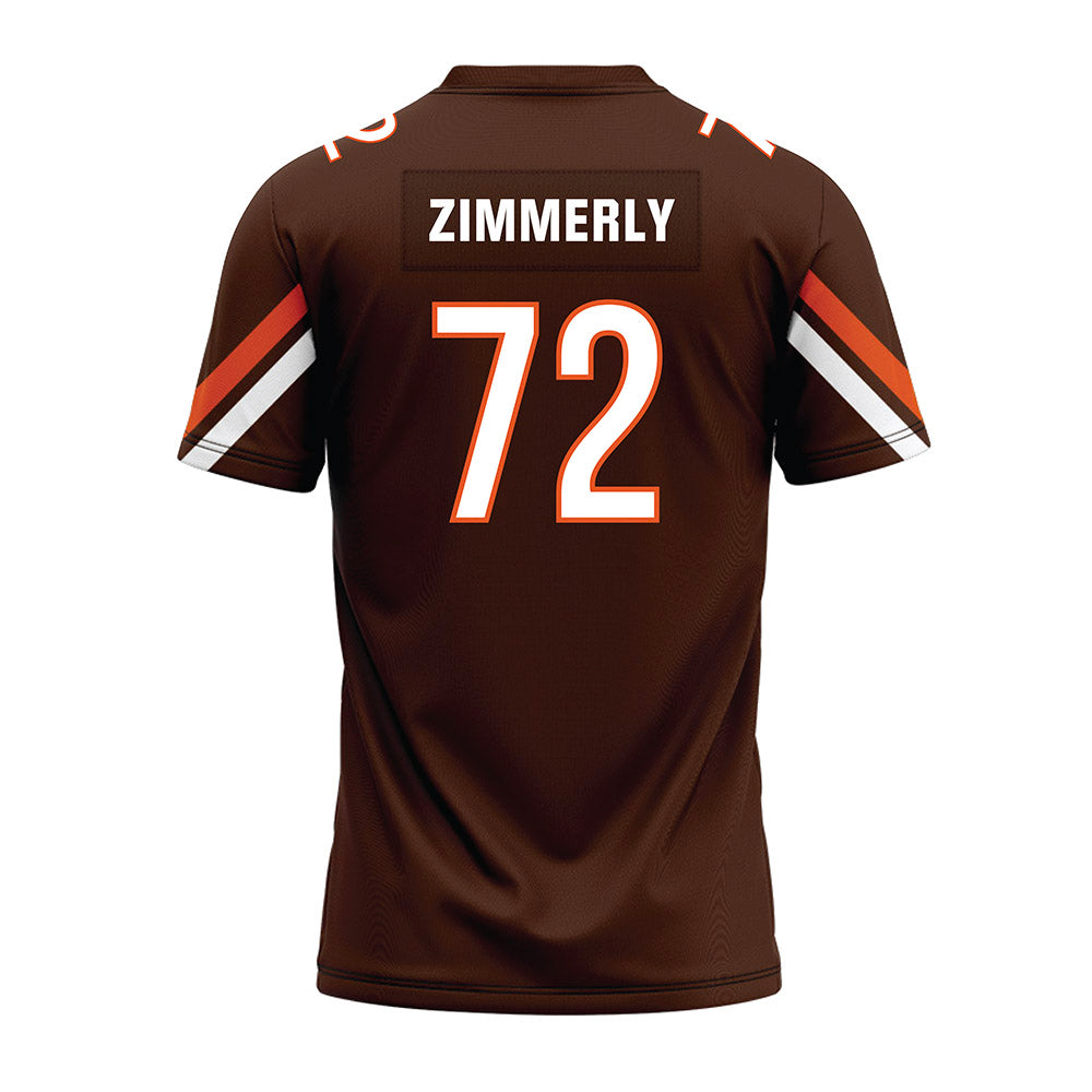 BGSU - NCAA Football : Cade Zimmerly - Premium Football Jersey-1